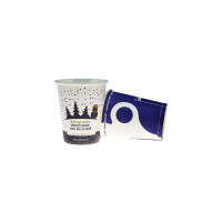 Pahar carton 6,5oz 160ml